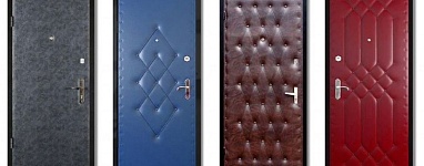 Обивка металлических и деревянных дверей. Установка и замена панелей мдф на входных дверях